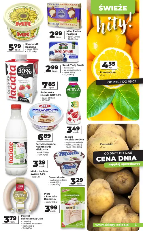 Odido - gazetka promocyjna Gazetka od środy 29.04 do wtorku 12.05 - strona 3