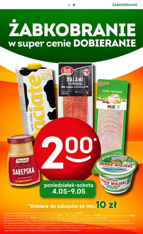 Żabka - gazetka promocyjna Gazetka Spożywcza od środy 22.04 do wtorku 05.05 - strona 7