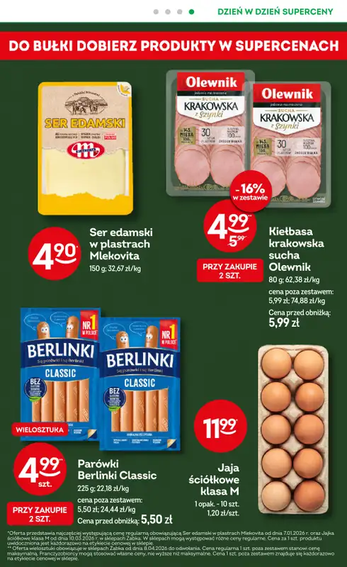 Żabka - gazetka promocyjna Gazetka Spożywcza od środy 22.04 do wtorku 05.05 - strona 5