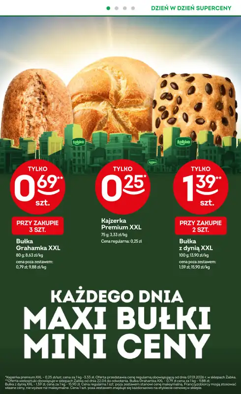 Żabka - gazetka promocyjna Gazetka Spożywcza od środy 22.04 do wtorku 05.05 - strona 2