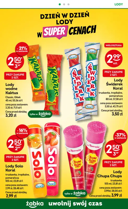 Żabka - gazetka promocyjna Gazetka od środy 22.04 do wtorku 05.05 - strona 58