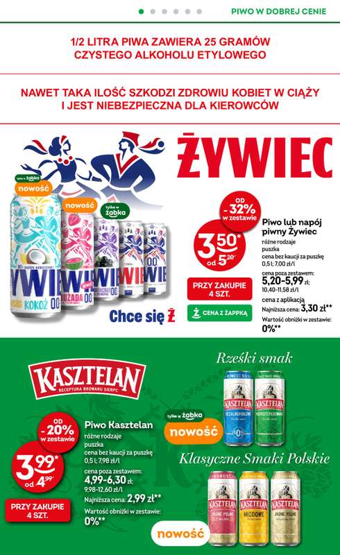 Żabka - gazetka promocyjna Gazetka od środy 22.04 do wtorku 05.05 - strona 44