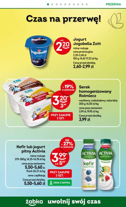 Żabka - gazetka promocyjna Gazetka od środy 22.04 do wtorku 05.05 - strona 74