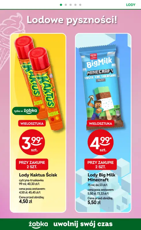 Żabka - gazetka promocyjna Gazetka od środy 22.04 do wtorku 05.05 - strona 52