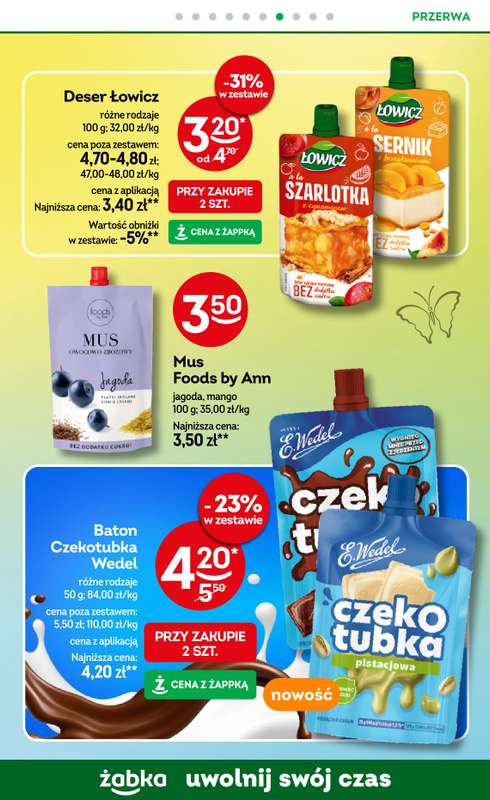 Żabka - gazetka promocyjna Gazetka od środy 22.04 do wtorku 05.05 - strona 80
