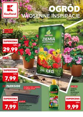 Kaufland - gazetka promocyjna Oferta Kaufland - Ogród od środy 29.04 do środy 06.05