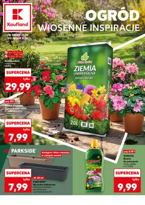 Kaufland - gazetka promocyjna Oferta Kaufland - Ogród od środy 29.04 do środy 06.05