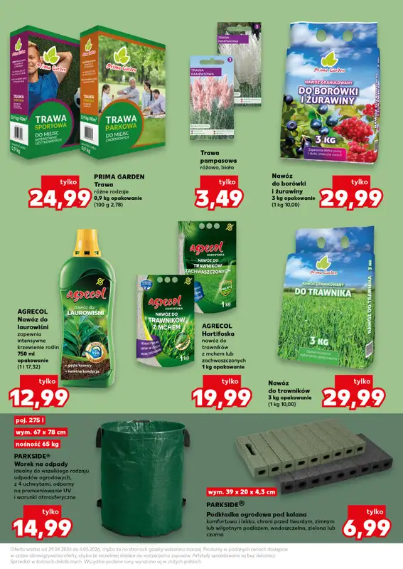 Kaufland - gazetka promocyjna Oferta Kaufland - Ogród od środy 29.04 do środy 06.05 - strona 3