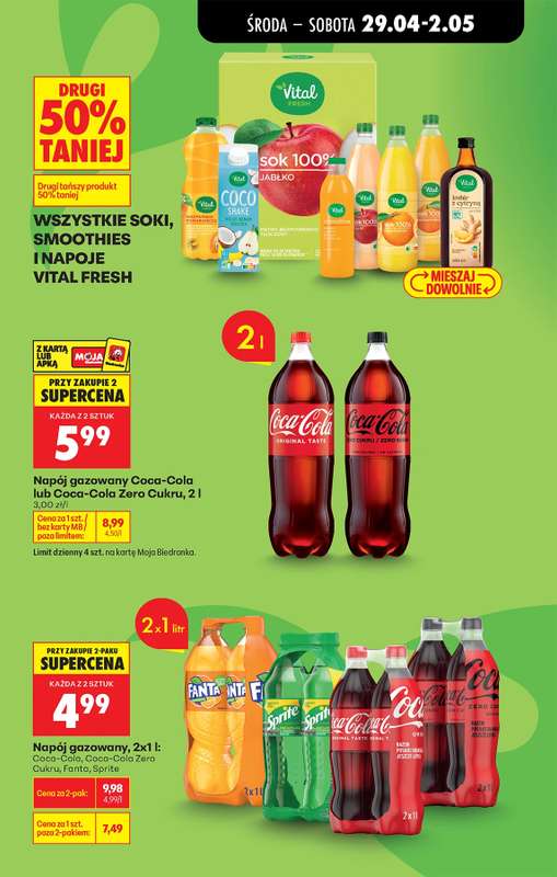 Biedronka - gazetka promocyjna Najlepsze promocje na GRILLA! od środy 29.04 do soboty 02.05 - strona 4