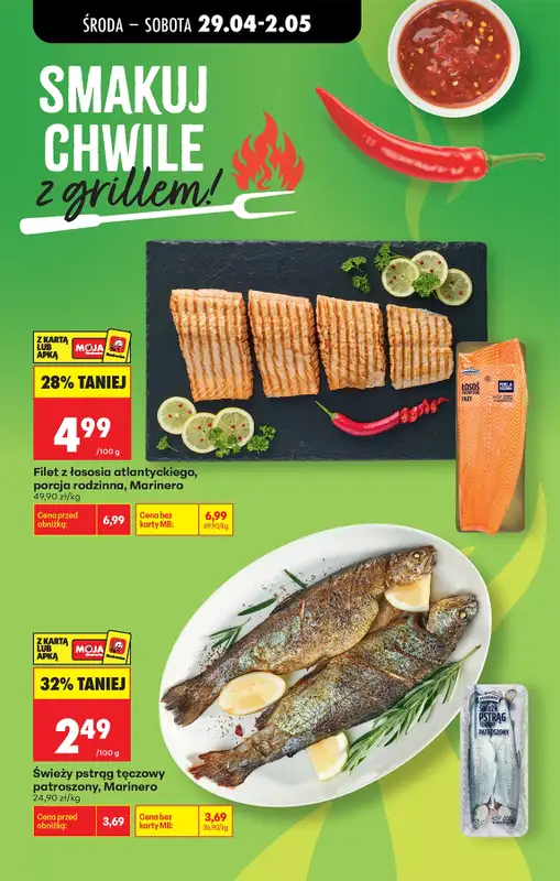 Biedronka - gazetka promocyjna Najlepsze promocje na GRILLA!   - strona 2