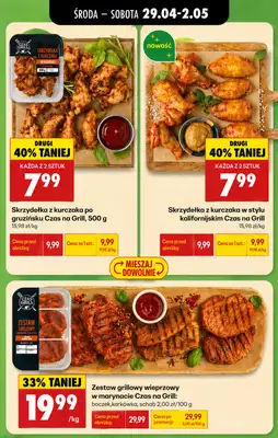 Biedronka - gazetka promocyjna Najlepsze promocje na GRILLA! od środy 29.04 do soboty 02.05 - strona 9