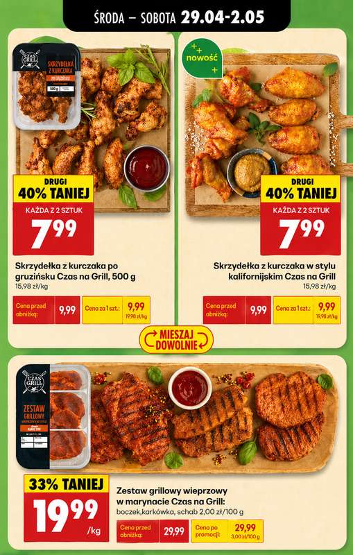 Biedronka - gazetka promocyjna Najlepsze promocje na GRILLA! od środy 29.04 do soboty 02.05 - strona 9