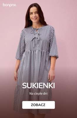 bonprix - gazetka promocyjna Sukienki na ciepłe dni od środy 29.04 