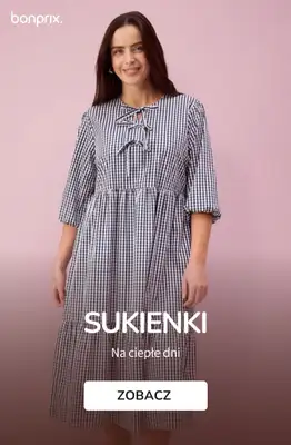bonprix - gazetka promocyjna Sukienki na ciepłe dni od środy 29.04 