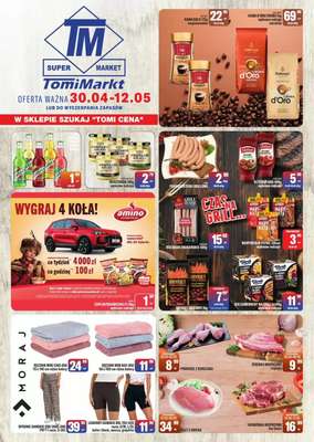 Tomi Markt - gazetka promocyjna Gazetka od czwartku 30.04 do wtorku 12.05