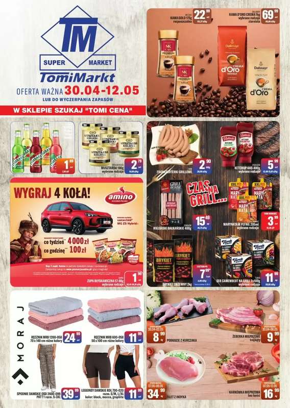 Tomi Markt - gazetka promocyjna Gazetka od czwartku 30.04 do wtorku 12.05