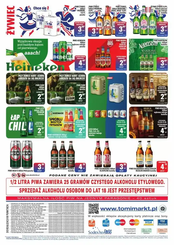 Tomi Markt - gazetka promocyjna Gazetka od czwartku 30.04 do wtorku 12.05 - strona 6