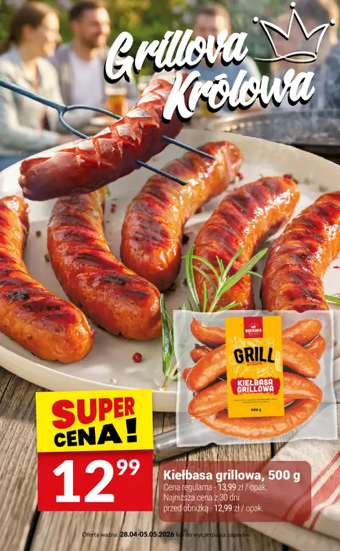 Twój Market - gazetka promocyjna Katalog Grillowy od środy 29.04 do wtorku 05.05 - strona 4