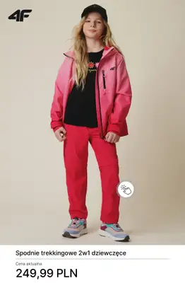 4F - gazetka promocyjna Wszystko na Trekking – przygotuj się na szlak od środy 29.04  - strona 10