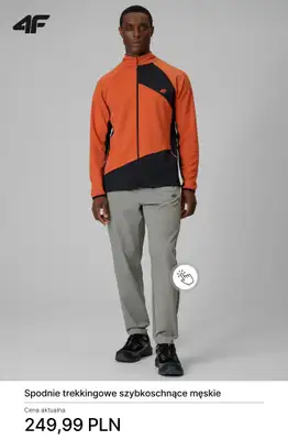 4F - gazetka promocyjna Wszystko na Trekking – przygotuj się na szlak od środy 29.04  - strona 7