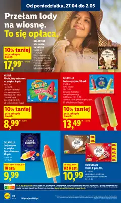 Lidl - gazetka promocyjna Od środy od środy 29.04 do soboty 02.05 - strona 70