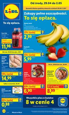 Lidl - gazetka promocyjna Od środy od środy 29.04 do soboty 02.05