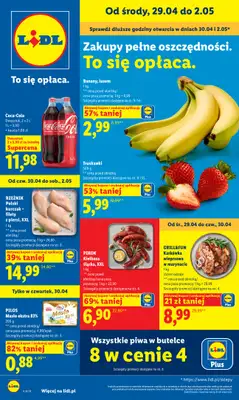 Lidl - gazetka promocyjna Od środy od środy 29.04 do soboty 02.05