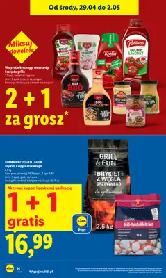 Lidl - gazetka promocyjna Od środy od środy 29.04 do soboty 02.05 - strona 14