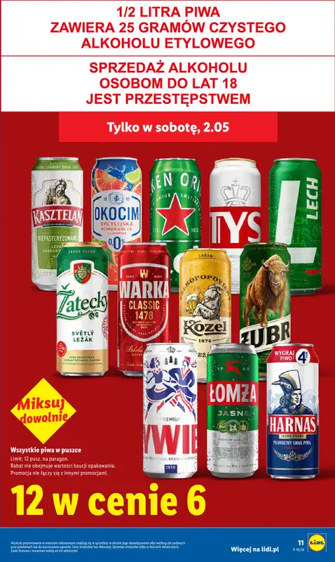Lidl - gazetka promocyjna Od środy od środy 29.04 do soboty 02.05 - strona 11