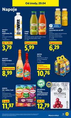 Lidl - gazetka promocyjna Od środy od środy 29.04 do soboty 02.05 - strona 73