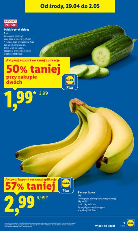 Lidl - gazetka promocyjna Od środy od środy 29.04 do soboty 02.05 - strona 9