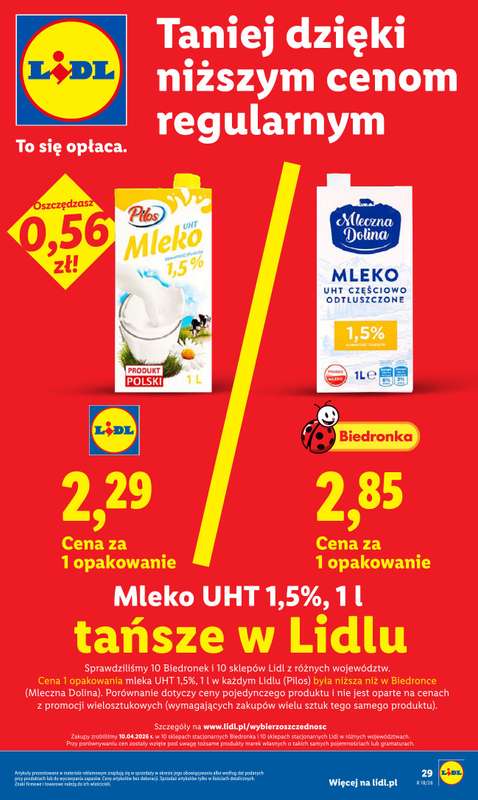 Lidl - gazetka promocyjna Od środy od środy 29.04 do soboty 02.05 - strona 29