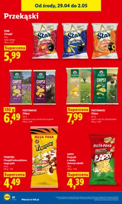 Lidl - gazetka promocyjna Od środy od środy 29.04 do soboty 02.05 - strona 84