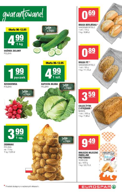 SPAR - gazetka promocyjna Gazetka Eurospar od środy 06.05 do niedzieli 17.05 - strona 3