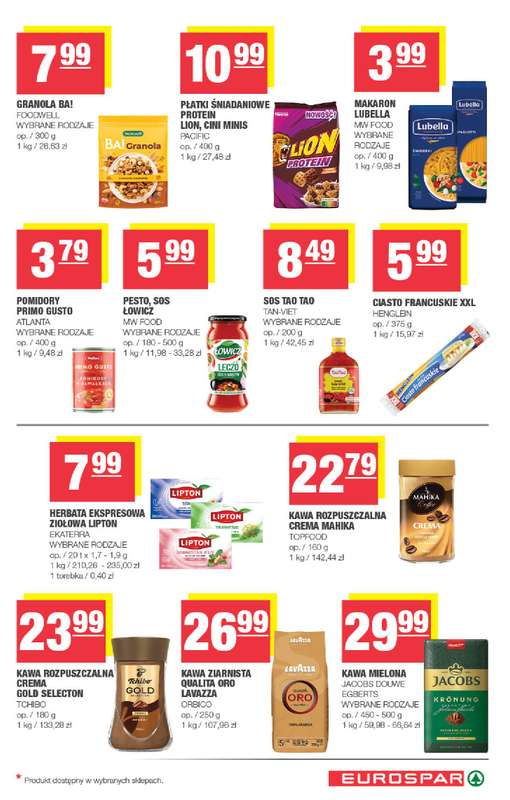 SPAR - gazetka promocyjna Gazetka Eurospar od środy 06.05 do niedzieli 17.05 - strona 9