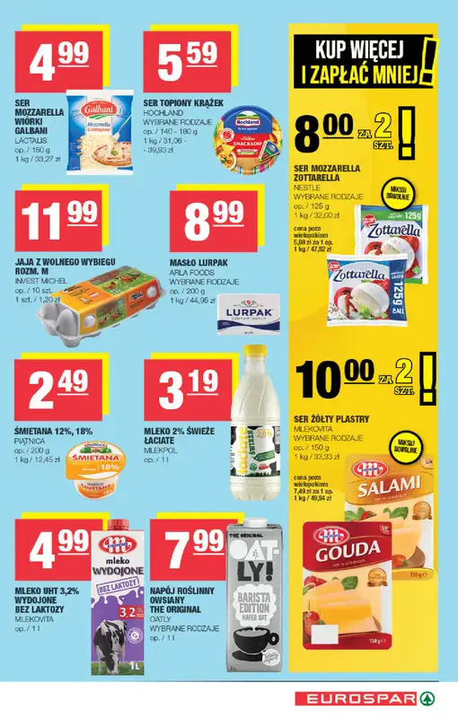 SPAR - gazetka promocyjna Gazetka Eurospar od środy 06.05 do niedzieli 17.05 - strona 5