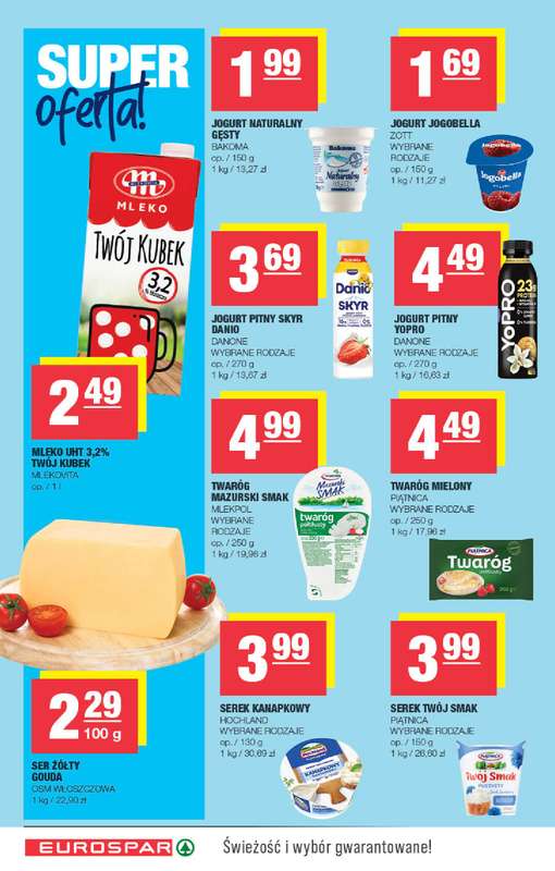 SPAR - gazetka promocyjna Gazetka Eurospar od środy 06.05 do niedzieli 17.05 - strona 4