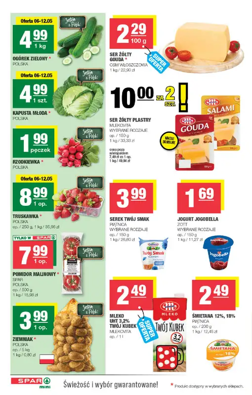 SPAR - gazetka promocyjna Gazetka Spar Mini   - strona 2