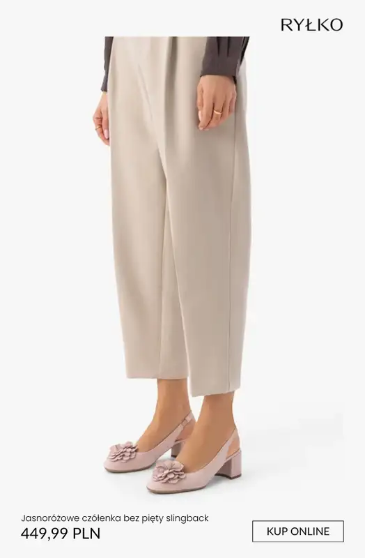 Ryłko - gazetka promocyjna Slingback damskie od czwartku 30.04  - strona 6