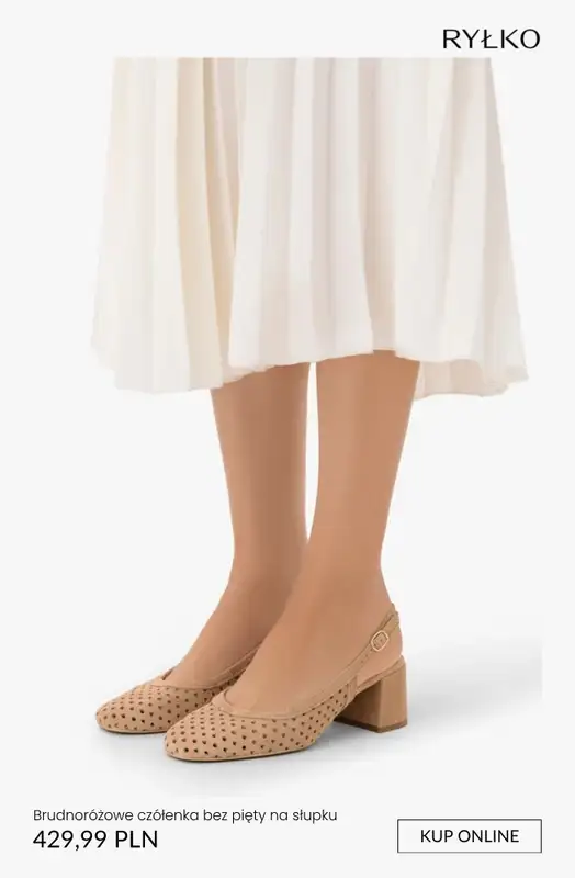 Ryłko - gazetka promocyjna Slingback damskie od czwartku 30.04  - strona 4