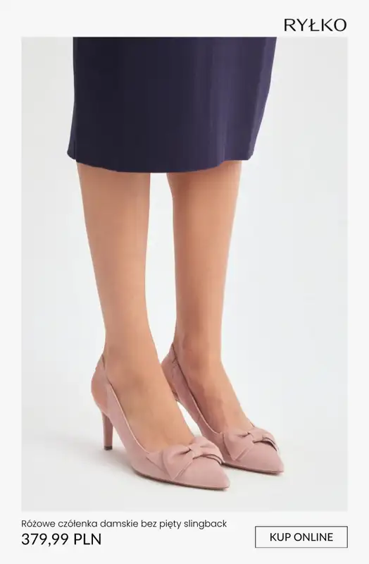 Ryłko - gazetka promocyjna Slingback damskie od czwartku 30.04  - strona 10