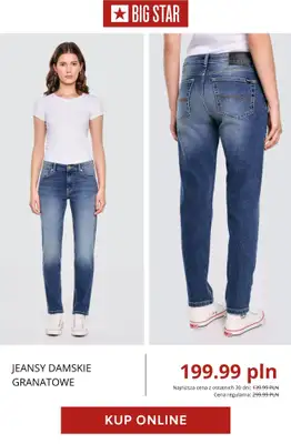 BIG STAR - gazetka promocyjna Wyprzedaż: jeansy i spodnie damskie od środy 29.04  - strona 9