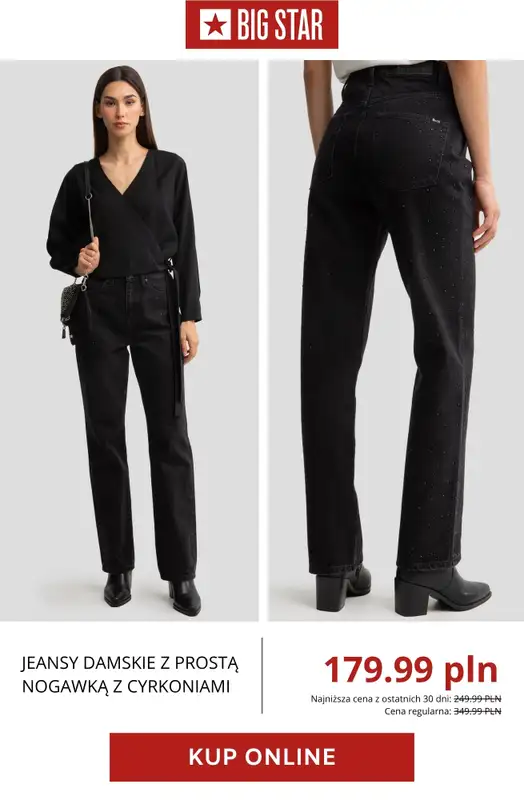 BIG STAR - gazetka promocyjna Wyprzedaż: jeansy i spodnie damskie od środy 29.04  - strona 7