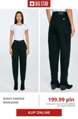 BIG STAR - gazetka promocyjna Wyprzedaż: jeansy i spodnie damskie od środy 29.04  - strona 3