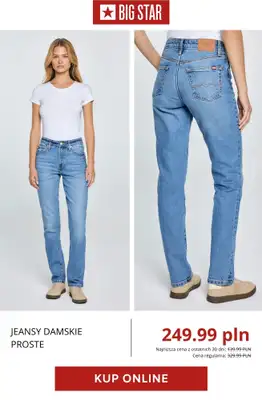 BIG STAR - gazetka promocyjna Wyprzedaż: jeansy i spodnie damskie od środy 29.04  - strona 5
