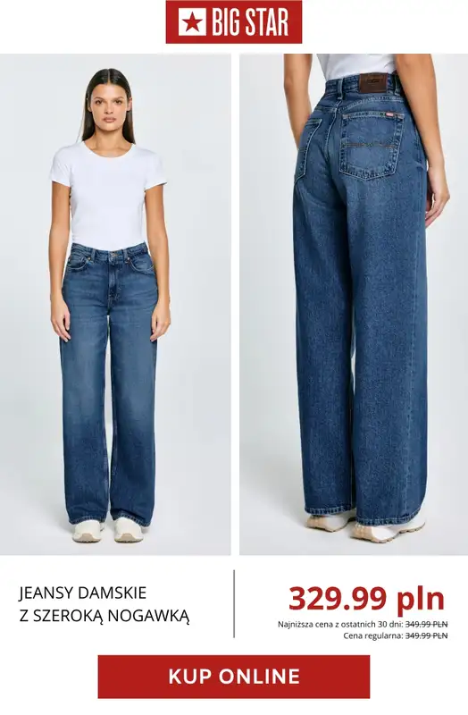 BIG STAR - gazetka promocyjna Wyprzedaż: jeansy i spodnie damskie od środy 29.04  - strona 4