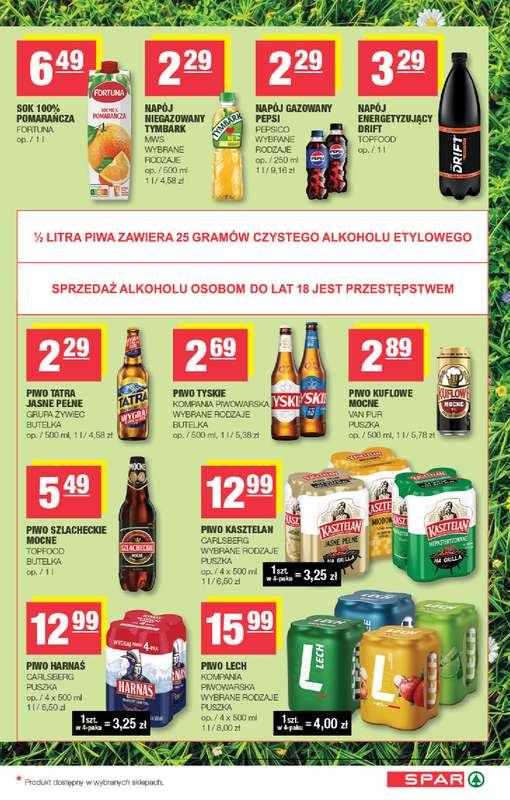 SPAR - gazetka promocyjna Gazetka Spar od środy 06.05 do niedzieli 17.05 - strona 7