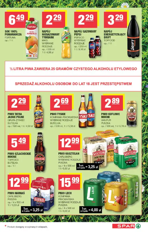 SPAR - gazetka promocyjna Gazetka Spar od środy 06.05 do niedzieli 17.05 - strona 7