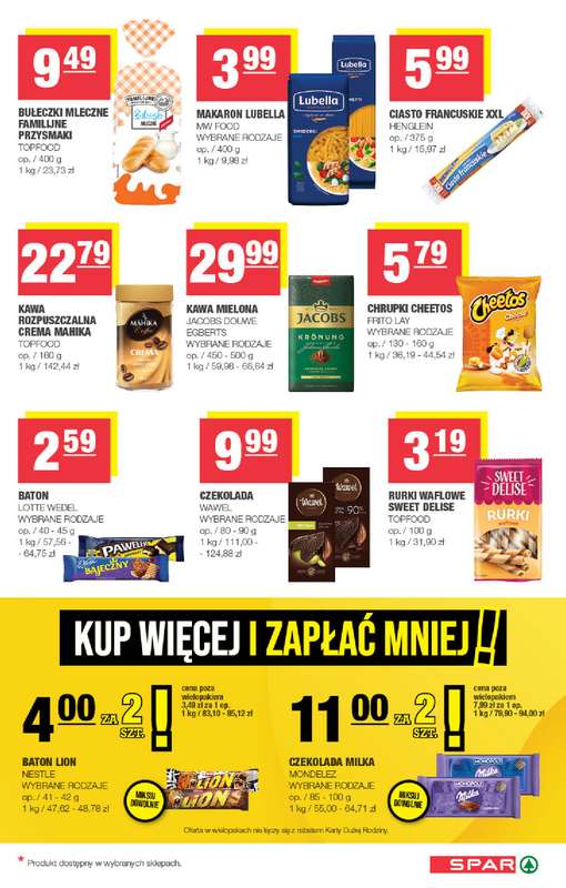 SPAR - gazetka promocyjna Gazetka Spar od środy 06.05 do niedzieli 17.05 - strona 5