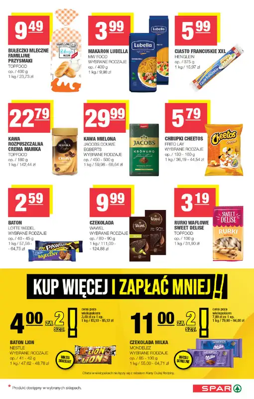 SPAR - gazetka promocyjna Gazetka Spar od środy 06.05 do niedzieli 17.05 - strona 5